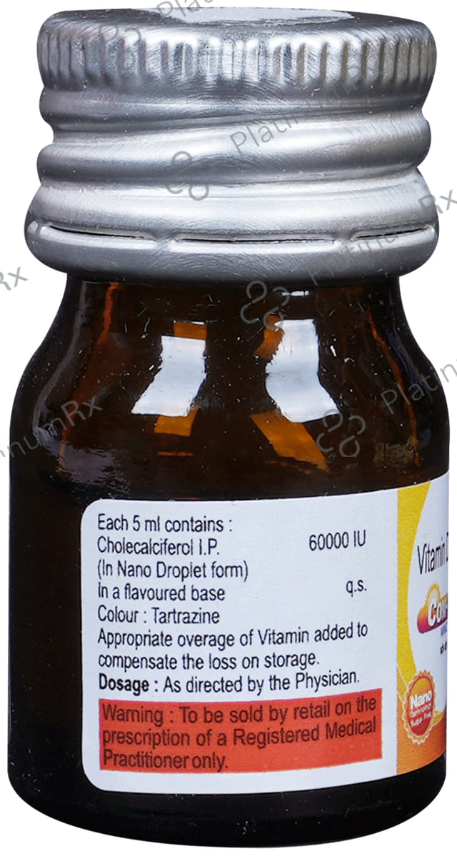Com D3 Nano Shot 60000IU Oral Solution 5ml