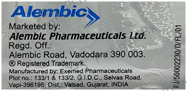 Sitalembic MD 10mg/500mg/100mg Tablet 15s