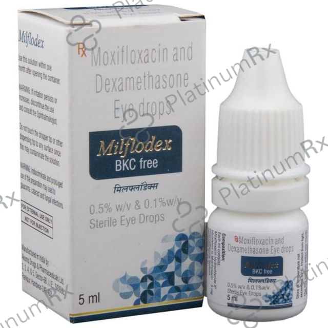 Milflodex BKC Free Eye Drop 5ml