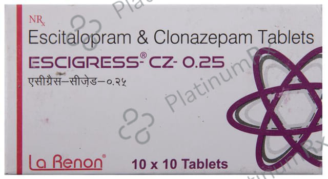 Escigress CZ 0.25 Tablet