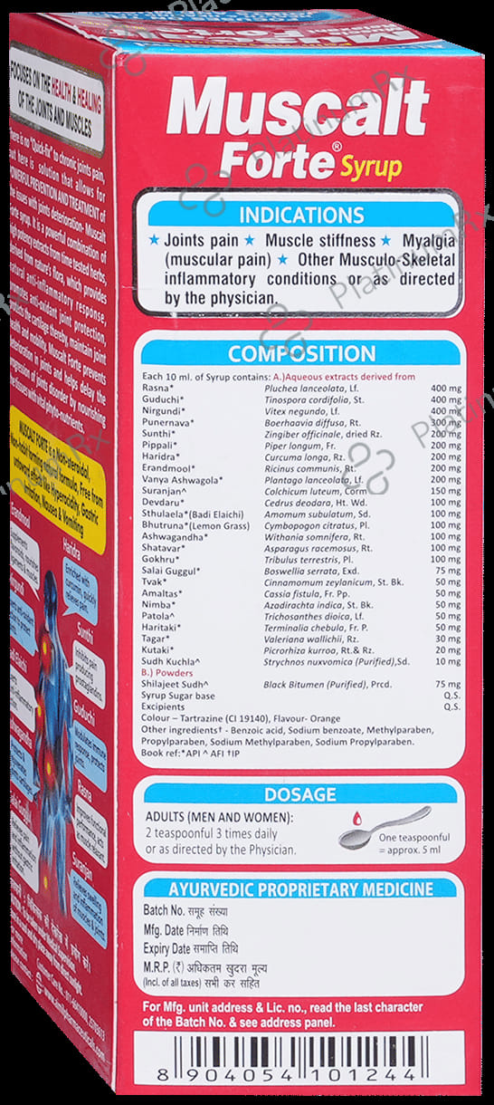 Aimil Muscalt Forte Syrup 200ml
