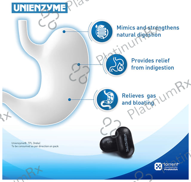 Unienzyme 75/100/60mg Tablet 15s