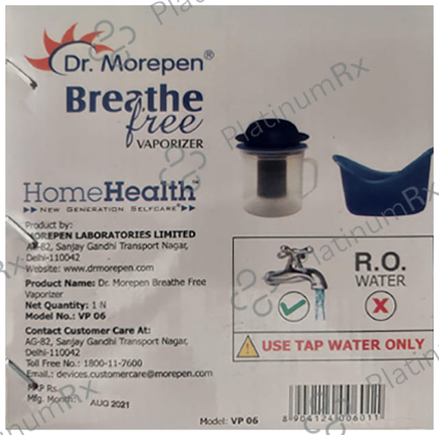 Dr Morepen VP 06 Breathe Free Vaporizer