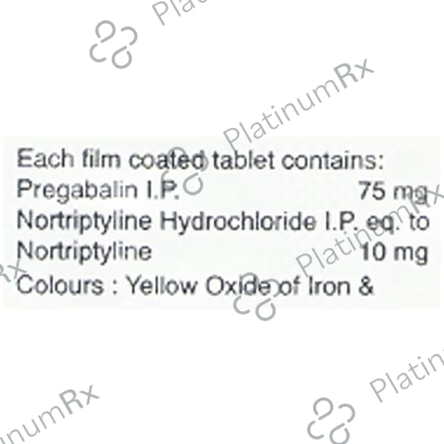 Pregeb NT 75mg/10mg Tablet 10s