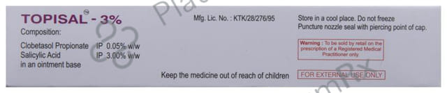 Topisal 3% Ointment 30gm