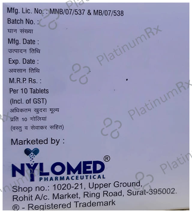 Nylocef 250 Tablet