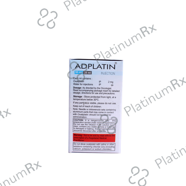 Adplatin 50mg Injection 25ml