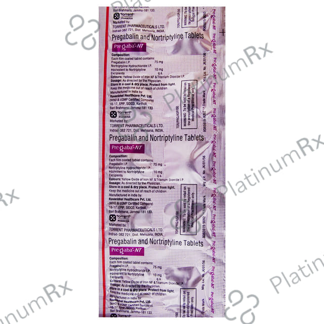 Pregaba NT Tablet 10s