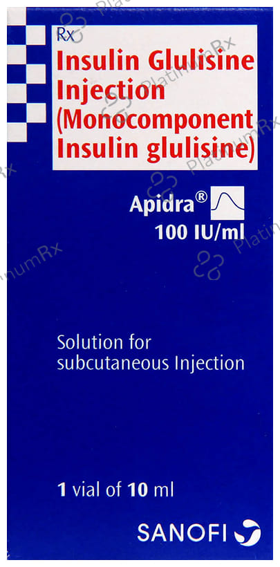 Apidra (100 IU/ml) (1*10ml Vial)