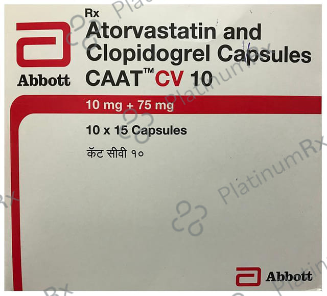 Caat CV 10/75mg Capsule 15s