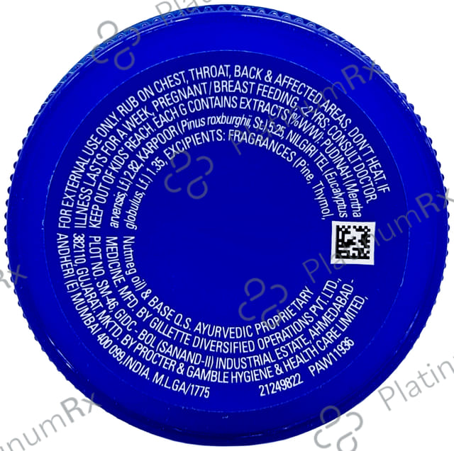 Vicks Vaporub Balm 10ml