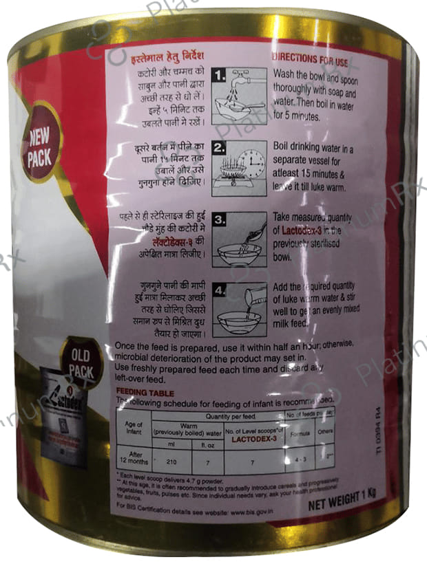 Lactodex 3 Follow Up Spray Dried Formula for Older Infants Powder 1kg