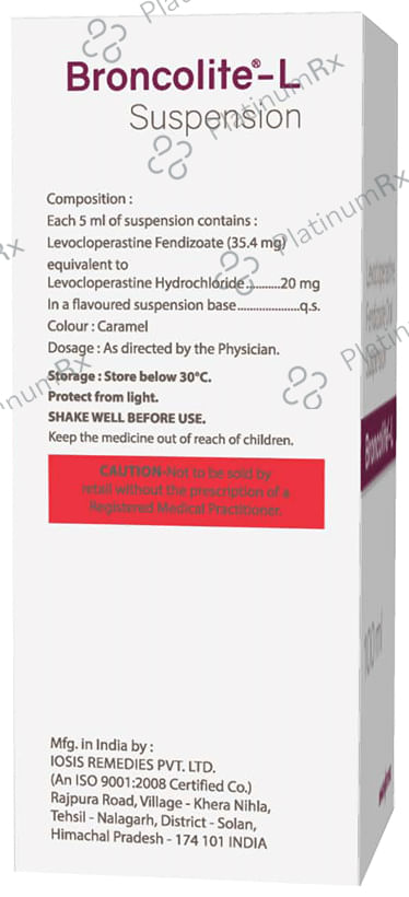 Broncolite-L Oral Suspension
