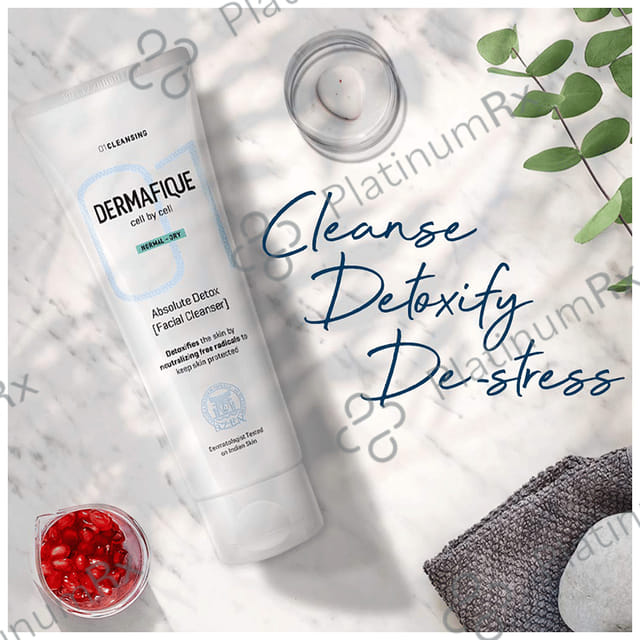 Dermafique Normal-Dry Absolute Detox Facial Cleanser