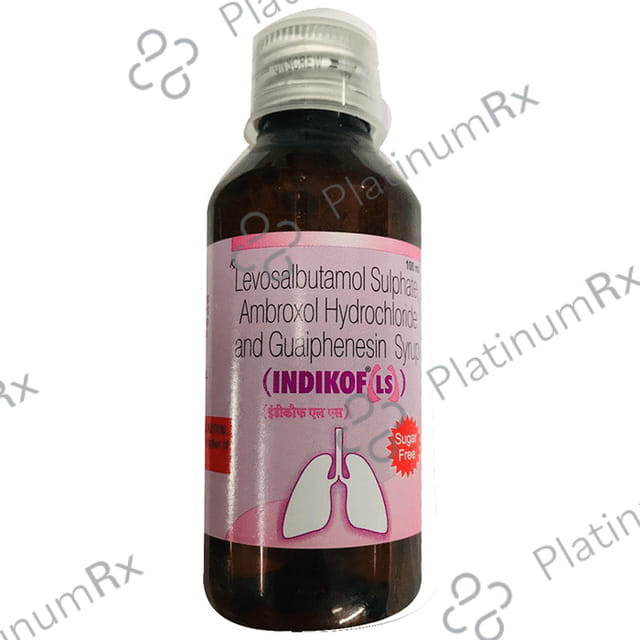Indikof LS 15/50/1mg Syrup 100ml