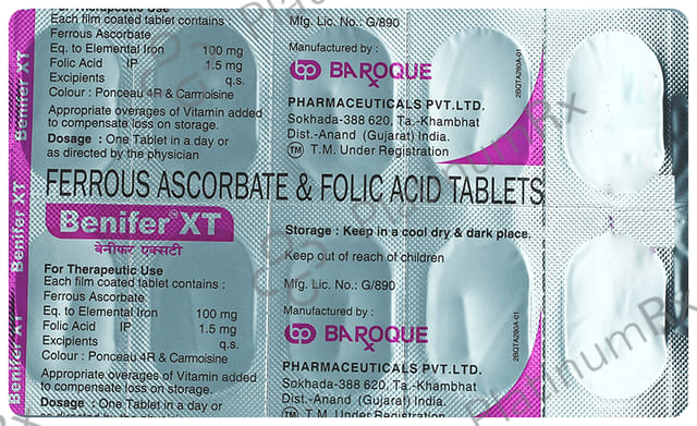 Benifer XT Tablet 10s