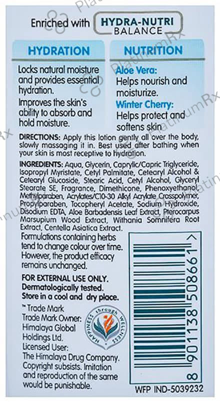 Himalaya Nourishing Body Lotion 200ml