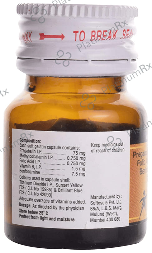 Benalgis Forte Soft Gelatin Capsule 15s