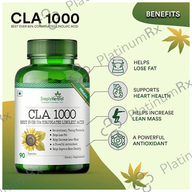 Simply Herbal CLA 1000 Capsule