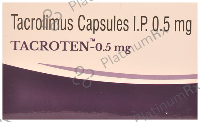Tacroten 0.5mg Capsule