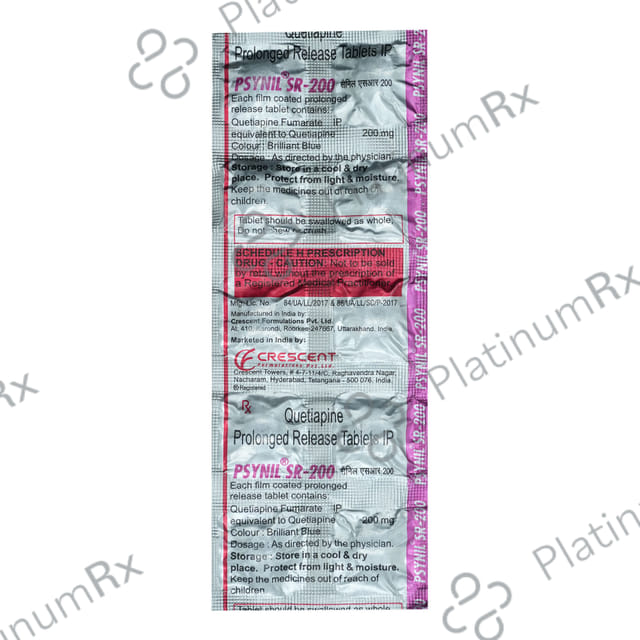 Psynil SR 200 Tablet 10s