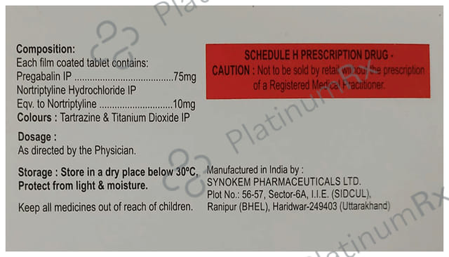 Polam T 75/10mg Tablet 10s