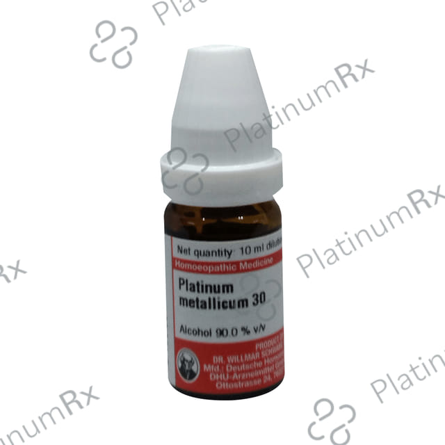 Dr Willmar Schwabe Germany Platinum Metallicum Dilution 30