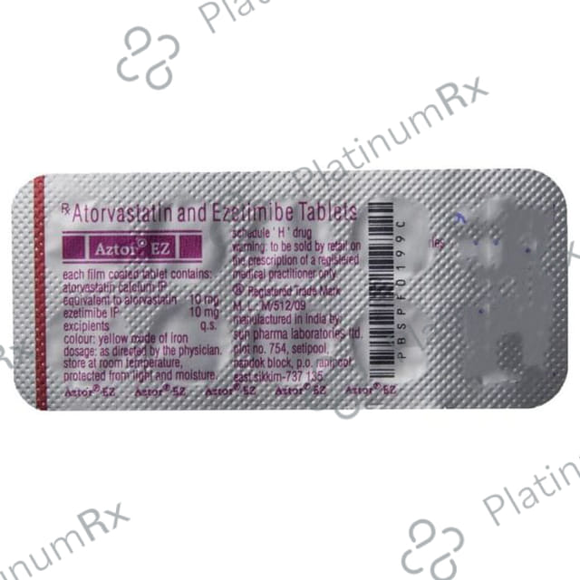 Aztor EZ 10/10mg Tablet 10s