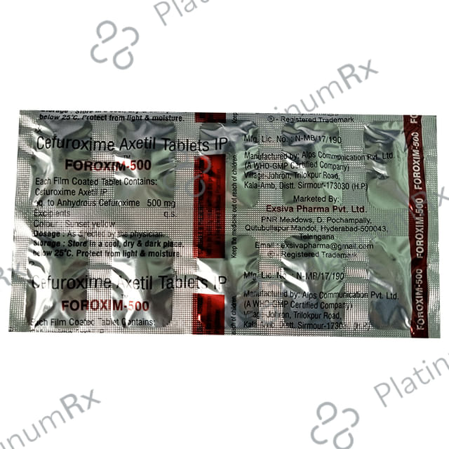 Foroxim 500 Tablet