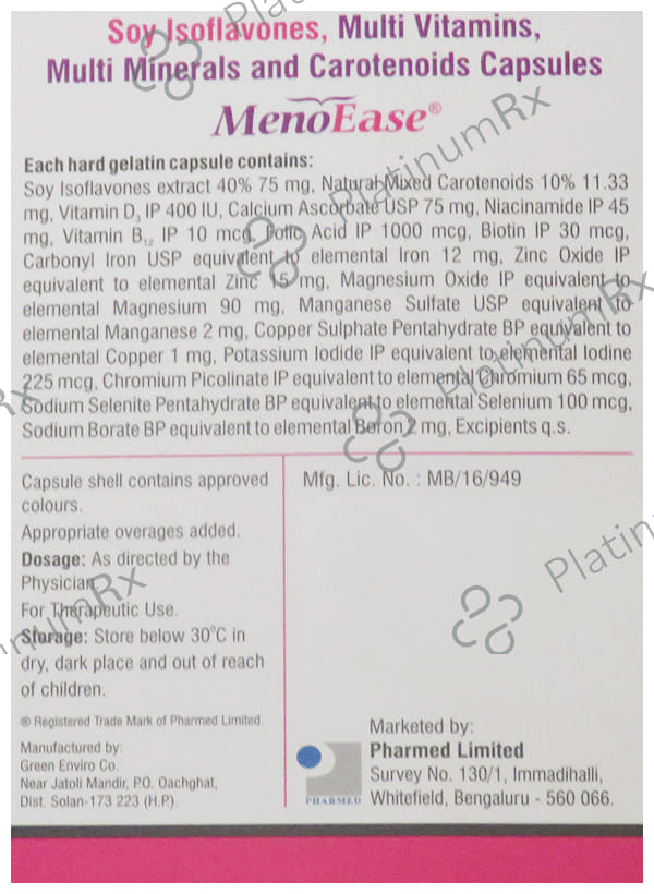 Menoease Capsule 10s
