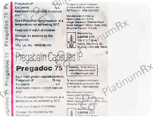 Pregadoc 75 Capsule