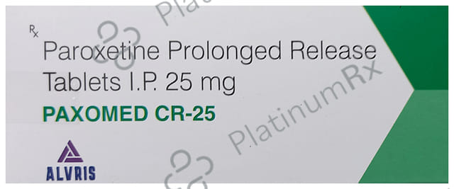 Paxomed CR 25mg Tablet 10s