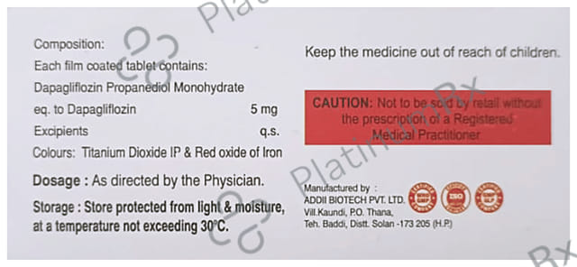 Dapablu 5mg Tablet 10s