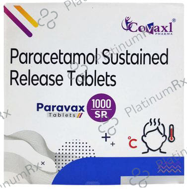 Paravax 300/700mg Tablet SR 10s