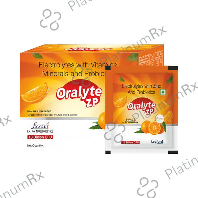 Oralyte ZP Sachet Orange