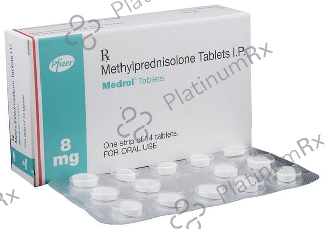 Medrol 8mg Tablet 14s