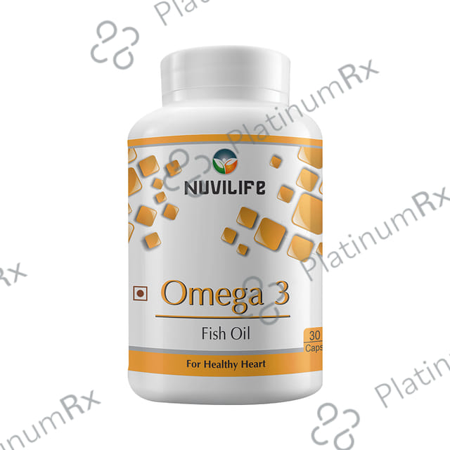 Nuvilife Omega 3 Fish Oil Capsule 30s