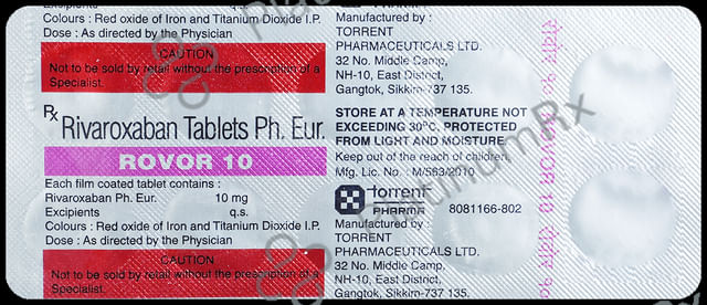 Rovor 10mg Tablet 10s