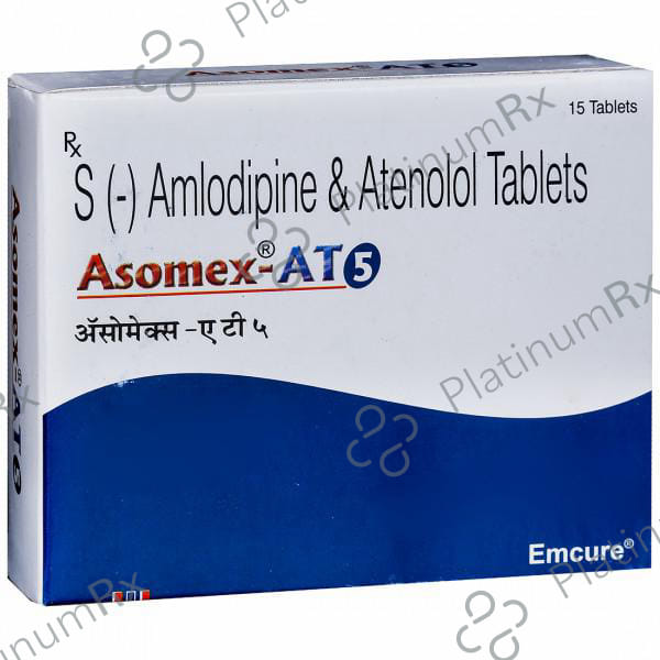 Asomex AT 5/50mg Tablet 15s