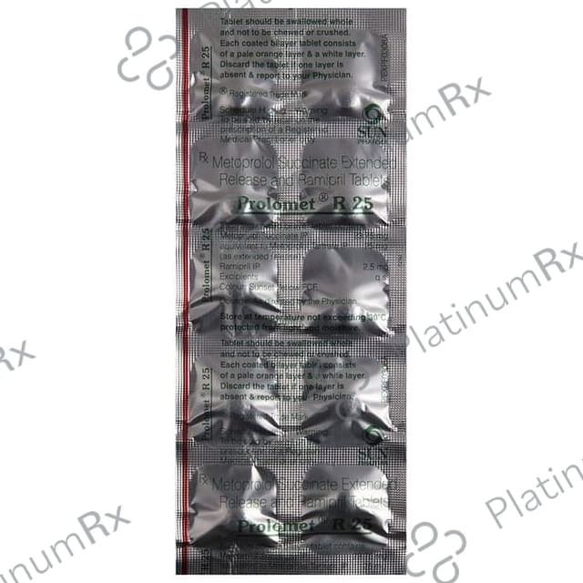 Prolomet R 25/2.5mg Tablet ER 10s