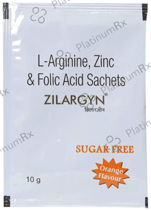 Zilargyn Orange Flavour Sachet 10gm