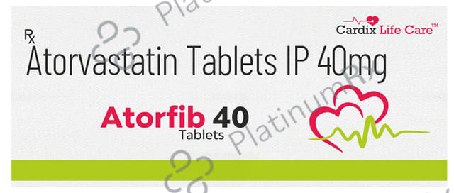 Atorfib 40mg Tablet