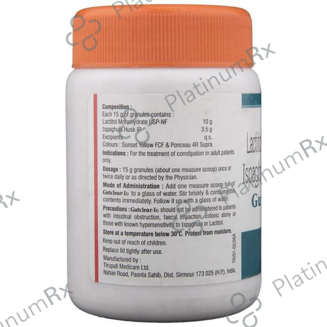 Gutclear IG 3.5/10gm Granules 180gm