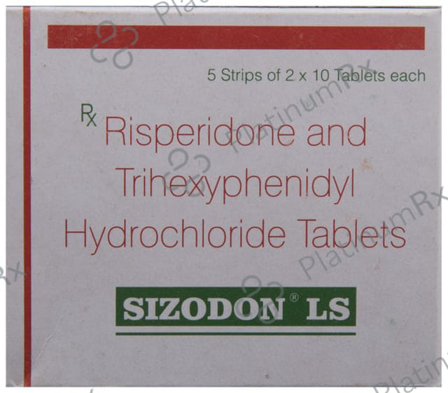Sizodon LS 2/2mg Tablet 10s