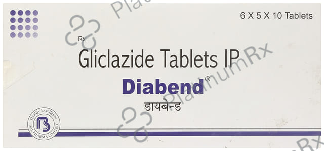 Diabend 80mg Tablet 10s
