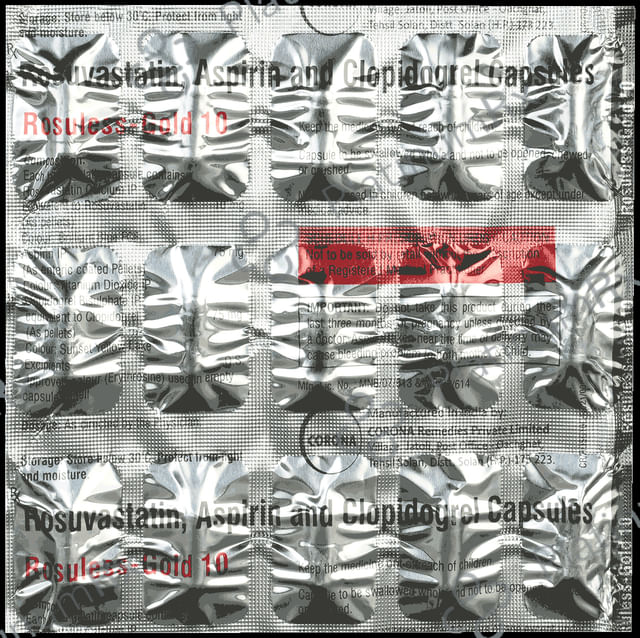 Rosuless Gold 10/75/75mg Capsule 15s