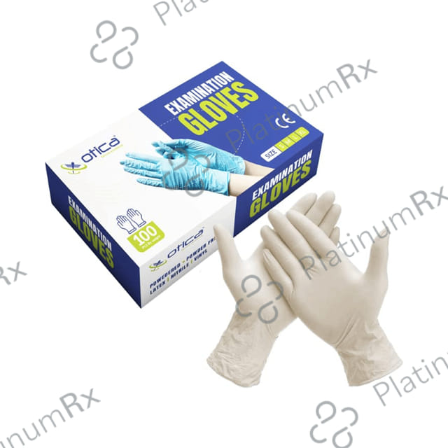 Otica Latex Powder Free Examintion Glove Large