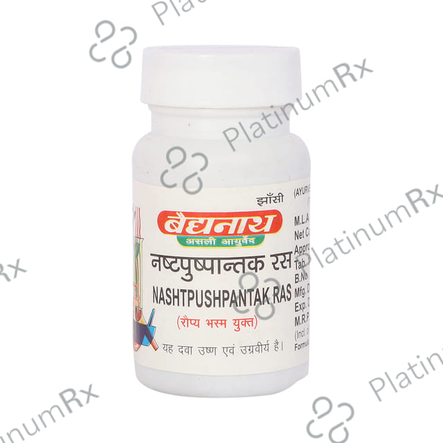 Baidyanath (Jhansi) Nashtpushpantak Ras Tablet