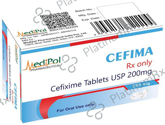 Cefima 200mg Tablet 10s