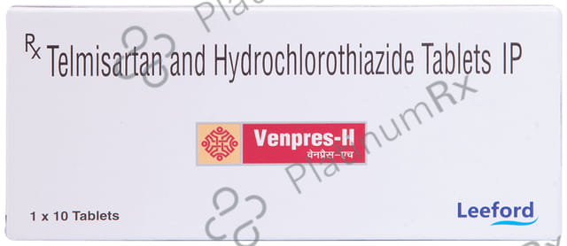 Venpres H 40/12.5mg Tablet 10s
